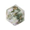 Amazon Supply Dados Poliédricos de Jade Natural Auspicioso Juego de Mesa Dnd Juego de Ocio Dados Z03 Set