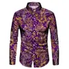 Europa Transfronteiriça Comércio Exterior 2026 Novo Estilo Casual Versátil Fashionável Tendência Retrô Série Camisa Masculina de Manga Longa