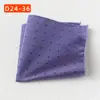 Bolsillo de la Camisa del Traje Bufanda Banquete de Bodas Negocios Poliéster Seda Bufanda Cuadrada Pequeña Pañuelo de Bolsillo Fábrica de Shengzhou Pañuelo Rayado para Hombres