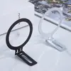 Soporte de escritorio magnético invisible, de montaje trasero transfronterizo, con soporte oculto, marco de soporte ultrafino, plegable y portátil