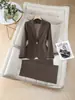 Traje de Negocios de Talla Grande de Alta Calidad Traje de Trabajo para Mujer de Oficina