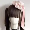 Lolita Original Hecho a Mano Multicolor Primavera de Niebla Poesía Lolita Moño Cinta Pinza para el Cabello Encaje Sombrero de Copa Pinza para el Cabello