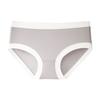 Ropa interior de algodón puro para mujer, cómoda, agradable para la piel, antibacteriana, de los años 50, con borde sin costuras, de modal, con entrepierna inferior y cintura media, de talla grande