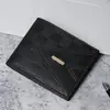 Ventas Directas de Fábrica 2025 Nueva Cartera para Hombre Cartera de Negocios Corta Estilo Horizontal Juvenil Múltiples Ranuras para Tarjetas Cartera de Gran Capacidad