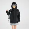Chaqueta exterior para hombre y mujer, conjunto de dos piezas desmontable tres en uno, funcional resistente al agua para otoño e invierno, para viajes, senderismo y ropa de trabajo