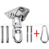 Placa colgante de acero inoxidable 304 gancho hebilla para colgar saco de boxeo silla colgante placa fija para hamaca accesorios para columpios de silla colgante logo