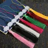 Accesorios de joyería DIY materiales hechos a mano materiales para pasador estilo antiguo flor de loto borla fleco con cuentas colgante paquete de material de borla