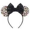 Novas Faixas de Cabelo para Adultos e Crianças na Europa e América, Faixas de Cabeça do Mickey, Laços, Decorações de Acessórios para Festas de Feriado