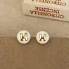 Moda Linda Para Viajar Elegante Diseño de Nicho Sentido del Diseño Pendientes de Gota de Aceite Guisante Simples Diarios Combinan con Todo Pendientes de Gama Alta