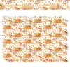 WX042 Abóbora de Ação de Graças Folha de Bordo Sydney Paper 17g Papel de Embrulho à Prova de Umidade para Doces Flores Papel Decorativo de Sydney