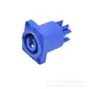 Enchufe de alimentación de aviación de tres núcleos Pantalla LED Altavoz de escenario Lámpara de haz Cañón con conector azul y blanco