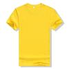 Camiseta publicitaria en blanco de 170 g en stock, venta al por mayor de camisetas publicitarias, fábrica al por mayor