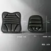 Cojín de asiento de motocicleta tridimensional de dos plazas, absorbente de golpes y transpirable, adecuado para todas las estaciones, cojín de asiento de motocicleta, Amazon