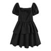 Vestido Negro Pequeño Estilo Hepburn Diseño Nicho Vestido Sentido del Diseño para Mujer Verano 2023 Nuevo Diseño Adelgazante de Cintura Vestido Corto