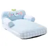 Cama para Mascotas Transfronteriza, Cama para Perros con Respaldo en Forma de Elefante Lindo, Cama Sofá para Perros con Reposabrazos, Cama para Gatos Extraíble y Lavable, Cama Cálida para Perros de Otoño e Invierno