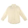 Camisa Feminina Neihe de Manga Longa Solta Estilo Francês com Gola Laço Retrátil, Novo Modelo de Primavera 258231