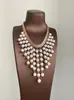 Collar de perlas de heavy metal europeo y americano, estilo transfronterizo, único y moderno, cadena de clavícula multicapa para mujer