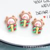 Nuevos Accesorios de Joyería de Resina Navideña DIY Pegamento Cremoso Materiales Hechos a Mano Campana Navideña Árbol de Navidad Fabricante