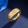 Anillo de Plata con Temperamento Extranjero Transfronterizo Joyería al por Mayor Oro Chapado en K Lluvia de Meteoros Tailandia Vietnam Anillo de Moda