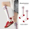 Calcetines de compresión para pantorrilla Renaissance Calcetines deportivos para mujer Correr Saltar la cuerda Ciclismo Senderismo Senderismo Medias adelgazantes