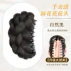 Aplique de Rabo de Cavalo, Anel de Cabelo, Presilha de Flor para Coque, Penteado Fofo, Coque Alto na Coroa, Coque de Flor, Coroa Alta