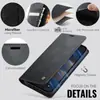 Adecuado para funda de teléfono móvil Iphone17 Apple 16E Funda de cuero con patrón de becerro retro 15 Flip Rifd Funda protectora de microfibra