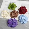 Cabeças de flores de hortênsia artificiais de alta qualidade para decoração de casamento, paredes de flores de fundo, arcos florais e flores artificiais