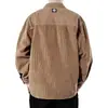 Ropa Nueva de Primavera para Hombre Chaqueta de Pana para Hombre Marca de Moda Chaqueta Casual de Velour Ropa para Hombre Ropa de Trabajo para Niños Top