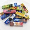Mini caixa de biscoitos produtos de madeira maciça comida em miniatura para brincar loja de conveniência feito à mão creme gel grampo de cabelo acessórios DIY