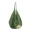 Bolsa de Ombro Única Vazada Tecida à Mão Feminina Transfronteiriça Nova Bolsa Tote Bolsa de Praia Grande Capacidade Bolsa de Mão Fashion