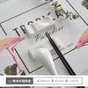 Fábrica vende suporte para hashi e colher de porcelana óssea branca pura para hotel pode ser definido logo Restaurante Clube conjunto de mesa suporte para hashi de cerâmica Tangshan