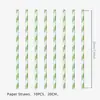 Festa Temática Inseto Verde de Novo Produto Transfronteiriço Borboleta Inseto Utensílios de Mesa Decoração para Primeiro Aniversário Banner Criador de Atmosfera