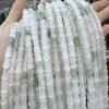 Festival de Bambú Natural Tianshan Cuentas Dispersas de Forma Especial Jade Tianshan de Penetración de Hielo de Xinjiang Cuentas de Bambú DIY Pulsera Collar