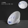 Juego de té de kung fu pintado a mano de porcelana azul y blanca de Jingdezhen, taza de té pequeña, taza de cerámica, taza de té, tazón de té de porcelana blanca