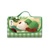 Tapete de piquenique xadrez azul marinho ins personalizado pvc tecido oxford tapete à prova de umidade espessado impermeável camping dobrável tapete de chão ao ar livre