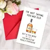 Tarjeta de Cumpleaños Nueva Transfronteriza con Set de Sobres Tarjeta con Mensaje Gracioso de Feliz Cumpleaños para Familiares y Amigos