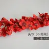 Simulação flor de glicínia flor de feijão fio longo decoração de casamento rattan teto interno trepadeira flor flor violeta trepadeira flor artificial
