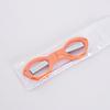 Tijeras de Viaje con Mango de Plástico Plegables en Forma de 8 Mini Tijeras de Pesca Tijeras Pequeñas Plegables Portátiles en Stock