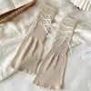 Polainas de perna com laço estilo Miu, polainas de perna flare brancas para outono e inverno, meias com laço Lolita