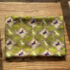 Tela de Hilo Fragante Jacquard de Rayón, Colt Morado Saltando Verde, Camisa de Nuevo Estilo Chino, Chaleco, Tela Hecha a Mano para Cheongsam