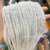 Jade Branco Natural contas antigas Pedra Kava bambu seda dourada de Xinjiang contas de ábaco calcedônia branca contas soltas contas cilíndricas atacado