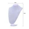 Soporte para Collares, Soporte de Exhibición de Terciopelo, Modelo de Cuello para Exhibición de Joyería, Mostrador de Cuello Modelo Retrato, Exhibición de Joyería, Daimabao