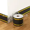 Fábrica de comercio exterior transfronterizo al por mayor azulejo imitación mármol PVC zoclo autoadhesivo línea de cintura tira decorativa pegatina de zoclo