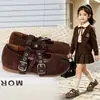 Novedad Otoño 2026 Moda Vintage Zapatos de Ballet con Tira Cruzada para Niñas, Mocasines Mary Jane de Doble Hebilla, Cómodos y Elegantes