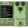 Pedal de Efectos para Guitarra Eléctrica Metal Distorsión Overdrive Reverb Accesorios para Instrumentos Pedal de Efectos Individual para Guitarra Venta al por Mayor Transfronteriza