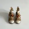 Gu YunRetro Botas de Encaje Feas Lindas para Mujer 2026 Nuevos Colores de Otoño Bloque de Color Botas de Senderismo Deportivas Casuales Botas Martin para Mujer