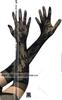 Meilaijia sexy transparente de encaje súper elástico guantes novia enfermera sirvienta lencería sexy traje atractivo
