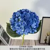 Flores Artificiales Refrescantes de Verano Azul Real Serie Navideña Ramo de Flores Falsas Mesa de Comedor Hogar Boda Decoración Suave Techo Arte Floral