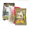 Sacos Plásticos Personalizados para Produtos Secos, Frutos do Mar, Embalagens para Alimentos Congelados, Sacos com Fecho de Alumínio, Embalagens para Lanches de Frutas Secas, Sacos a Vácuo