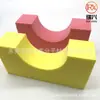 Puzzle eva bloques de construcción EVA letra cuadrada bloques de construcción de espuma suave para niños rompecabezas tridimensional DIY Cuadrado